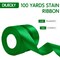 100 Yards 1 1/2 Inch Green Ribbon Decorative St Patricks Day Ribbon for Gift Wrapping Solid Fabric Ribbons Roll for Bouquets Green Silk Wrapping Ribbons Stocking Stuffers Decor